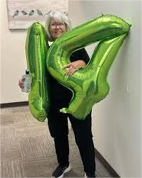 Light Green Number Balloon 40 Inch, 0 Number Balloons, 10 20 30 40 50 Numbers Balloon Birthday Decorations, Party Supplies for Women
