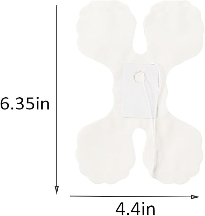10PCS Four Leaf Clover Paper Flowers Garland Decorations Four Leaf Clover Paper Banner Tissue Paper Streamers Reusable Hanging Garland for Wedding Party Backdrop Home Decor(White Pink Orange kit)