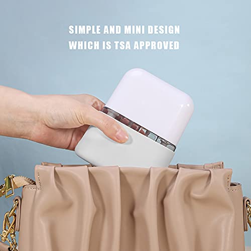 Bpluma Travel Bottles, Leak Proof Containers For Toiletries TSA Approved Airplane Accessories Kits For Liquid With Labels
