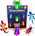 Glow Critters Easter Egg FIller & Basket Stuffer - Glow Sticks Party Favors - Glow in The Dark Party Supplies - 30 Count