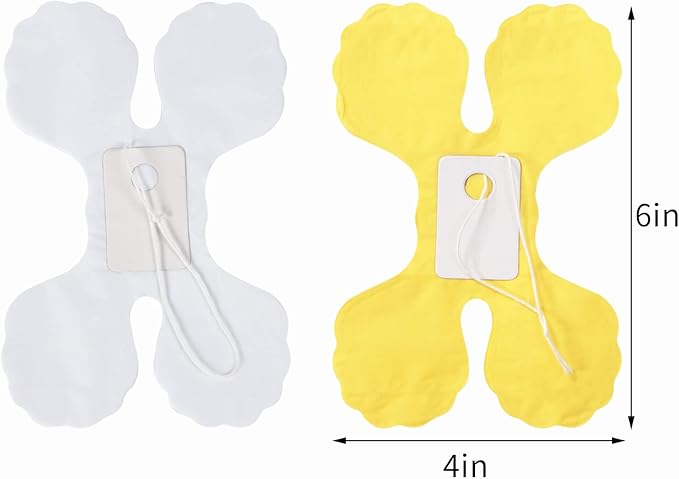 White-Yellow Party-Decorations Streamers Garland - 157Ft Four-Leaf Clover Hanging Banner,Wedding Bridal Baby Shower Birthday Sunflower Lemon Theme Decor Hugtmr