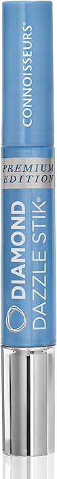 CONNOISSEURS Diamond Dazzle Stik - Portable Diamond Cleaner for Rings and Other Jewelry - Bring Out The Sparkle in Your Diamonds and Precious Stones