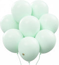 AFTERLOON® Biodegradable Balloons 24 pcs Pastel Green 10 Inch, Matte Color Thickened Extra Strong Natural Latex Helium Float, Colorful Bulk Color ballon Globos Para Decoration De Fiestas Kids