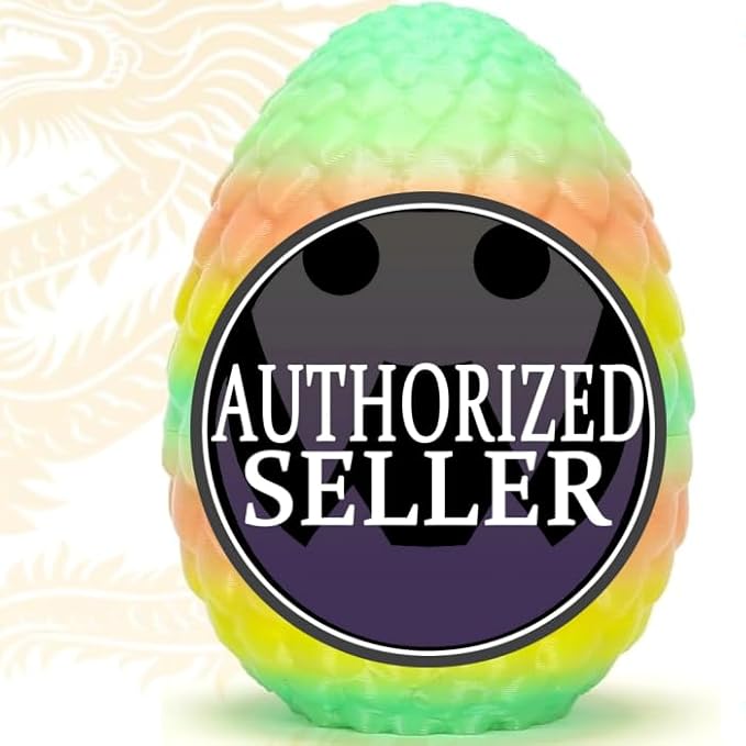 12 Pcs 3D Printed Dragon with Egg for Easter Basket Stuffers, Dinosaur Easter Eggs Fillers Fidget Toys,Easter,Birthdays, Christmas Easter Decorations Gifts for Girls Boys(Without Keychain)