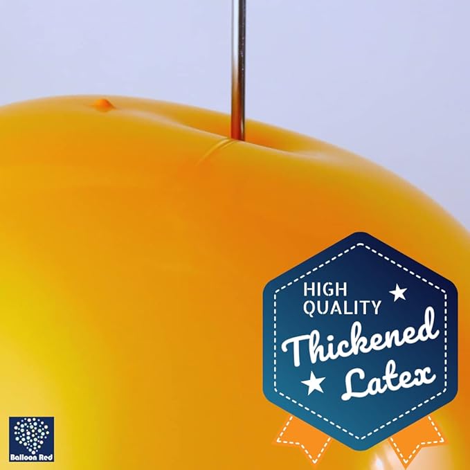 AFTERLOON® Biodegradable Mini Balloons 100 pcs Coral 5 Inch, Matte Color Thickened Extra Strong Latex Helium Float, Baby Shower Gender Reveal Garland Arch Wedding Birthday Party Decorations