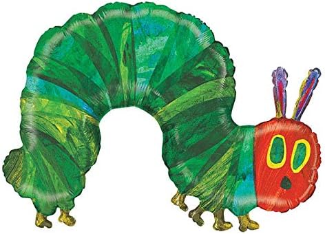 The Very Hungry Caterpillar Eric Carle Jumbo 43" Foil Party Balloon