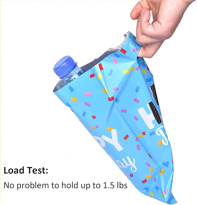 ZGORENDZ 40 Pack Party Favor Bags for Birthday Assorted Colors Goodie Gift Bags for Girls & Boys Birthday Party(6.7 * 9.7 inch)