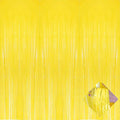 4 Pack 3.2Ft x 8.2Ft Yellow Foil Fringe Curtain Backdrop, Metallic Tinsel Foil Fringe Streamers Curtains Background for Photo Booth, Birthday, Wedding, Disco, Bachelorette, Christmas Party Decoration