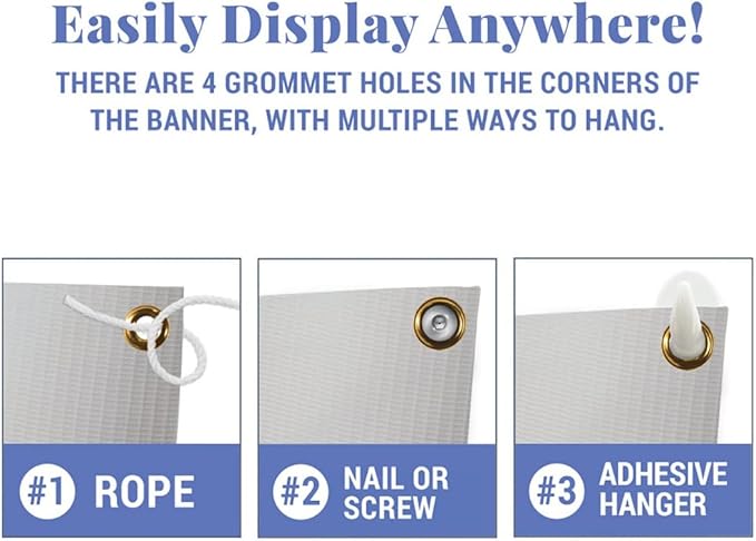 Custom Birthday Vinyl Banner Sign, Personalized Party Backdrop and Gift, Party Decoration - From NiceMemoryLLC. (Style-01)
