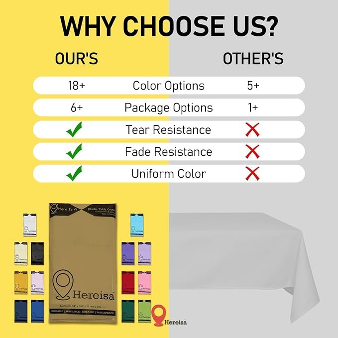 Plastic Gold Tablecloths 3 Pack Disposable Table Covers 54 x 108 Inch Golden Table Cloths for Fall Parties Harvest Graduations Anniversary Thanksgivings Weddings