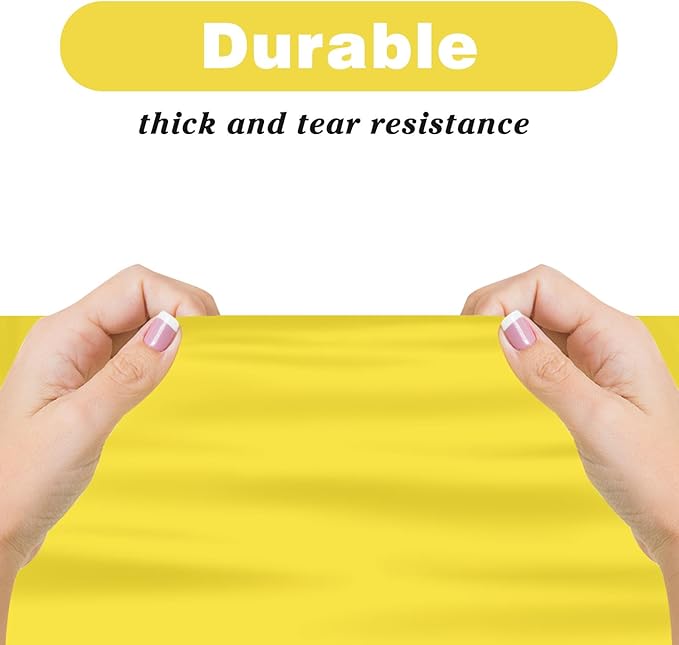 Kopokita 2PCS Yellow Plastic Tablecloths 54 x 108 Inch, Disposable Table Cloths Rectangle Party Table Covers