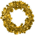 PMU 25 Ft Star Wire Shiny Garland Gold - Halloween, Christmas Party, Wedding, Birthday, Festive Home Decoration Ornament Gold