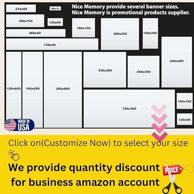 Custom Happy Birthday Vinyl Banner Sign, Personalized Party Backdrop, Gift, and Decoration - From NiceMemoryLLC. (Party colors)
