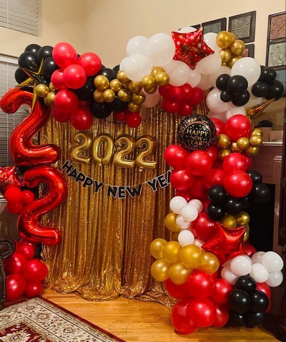 Red Number 16 Balloon 40 inch, 16 Number Balloons, 16th Red Birthday Decorations, 16 Year Old Girls Boys Party Supplies