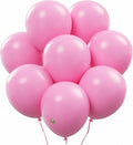 AFTERLOON® Biodegradable Balloons 50 pcs Pink 10 Inch, Matte Color Thickened Extra Strong Latex Helium Float, for Baby Shower Gender Reveal Garland Arch Wedding Kids Birthday Party Decorations