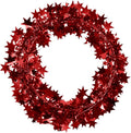 PMU 25 Ft Star Wire Shiny Garland Red - Halloween, Christmas Party, Wedding, Birthday, Festive Home Decoration Ornament Red