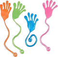 Tuko 100 PCS Sticky Hands, Sticky Finger, Kids' Party Favor Sets, Fun Toys, Halloween Party Favors, Wacky Fun Stretchy Sticky Hands, Party Favors, Birthday Parties, Toys for Sensory Kids
