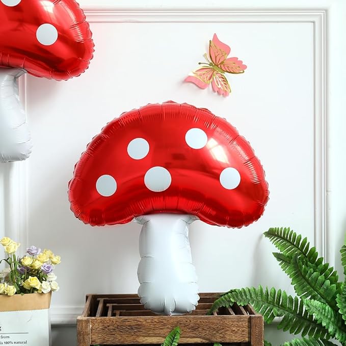 Red Blue Green Yellow Balloon Garland Kit with Confetti Cloud Mushroom Star Balloons for Bros Party Cartoon Video Game Theme Birthday Party Supplies