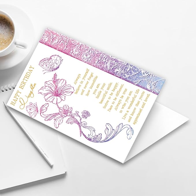 Daughter Birthday Card,Unique Birthday Gifts for Daughter,Gift Idea for Girl