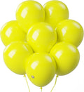 AFTERLOON® Biodegradable Balloons 24 pcs Yellow 10 Inch, Matte Color Thickened Extra Strong Natural Latex Helium Float, Multicolor Colorful Bulk Color ballon Globos Para Decoration De Fiestas Kids