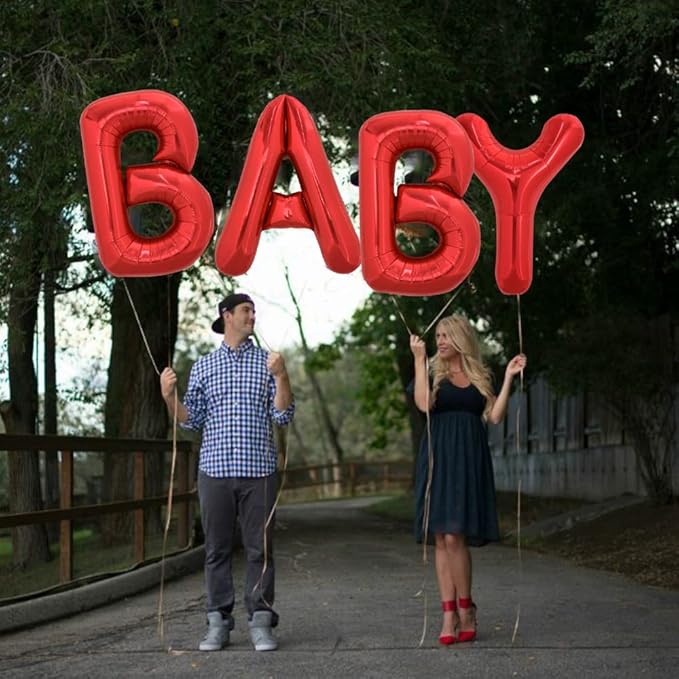 TONIFUL 40 Inch Large Bright Red Letter Balloons A-Z, Giant Jumbo Helium Foil Mylar Big Letter Y Balloons for Birthday Party Anniversary Wedding Decorations