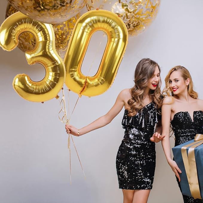 Smlpuame 40 inch Number Balloon 0-9 Green Large Number 16 Balloons,Digital Balloons for Birthday Party Celebration Decorations Supplies, Helium Foil Number Balloons for Wedding Anniversary