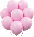 AFTERLOON® Biodegradable Balloons 24 pcs Cotton Candy Pink 12 Inch, Matte Color Thickened Extra Strong Latex Helium Float, Colorful Bulk Color ballon baloon Globos Para Decoration De Fiestas Kids