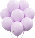 AFTERLOON® Biodegradable Balloons 50 pcs Lavender 10 Inch, Matte Color Thickened Extra Strong Latex Helium Float, for Baby Shower Gender Reveal Garland Arch Wedding Birthday Party Decorations