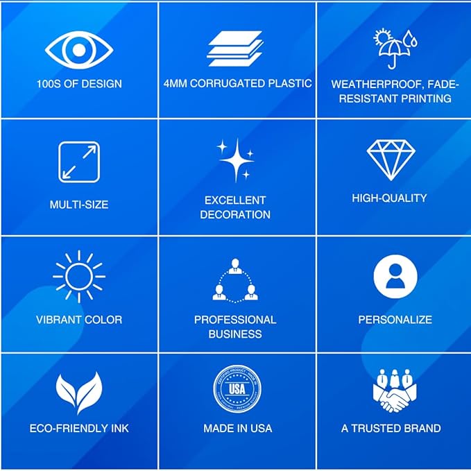 Personalized Patriotic Military Retirement Party Welcome Sign - Custom Army Retirement Celebration Welcome Poster - American Flag Theme Decor - Indoor/Outdoor Use - MultiSizes