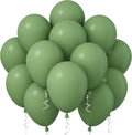 Sage Green Balloons, 30 Pcs 12 Inch Eucalyptus Olive Vintage Green Helium Latex Balloons for Birthday Boho Baby Shower Wedding Party Decorations
