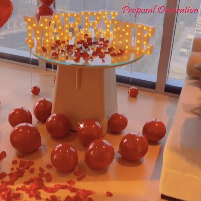 CODE FLORIST 2200 PCS Dark-Red Silk Rose Petals for Romantic Night,Wedding,Proposal Anniversary Flower Decorations