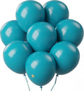 AFTERLOON® Biodegradable Balloons 24 pcs Teal Blue 10 Inch, Matte Color Thickened Extra Strong Natural Latex Helium Float, Multicolor Colorful Bulk Color ballon Globos Para Decoration De Fiestas Kids