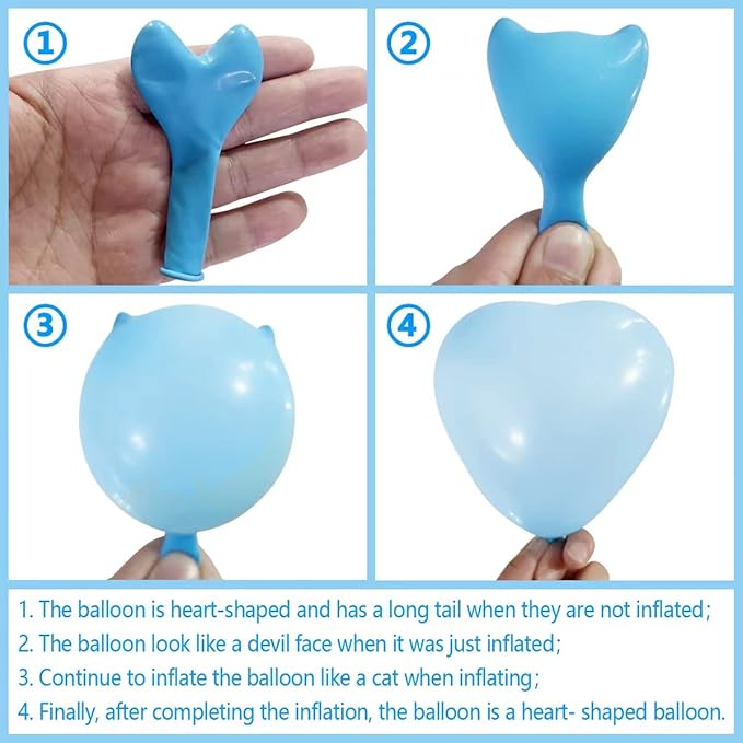 50 10-inch Red Color Heart shaped Latex Balloons for Valentines Day,Propose Marriage,Wedding Party