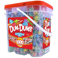 Dum-Dum Pops 1,000 Count Bucket - Assortment of Original Mix Suckers, Lollipop Case for Classroom, Work, Events - Bulk Candy for Any Occasion