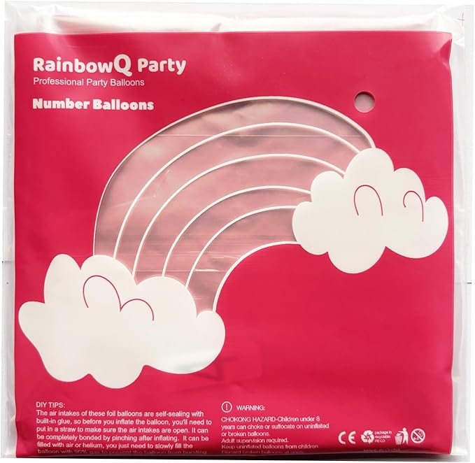 4 Balloon Number 40 Inch for Boy or Girl Big Starry 0-9 Foil Mylar Large 4 Number Balloon Happy 4th Birthday Party Anniversary Decorations Supplies