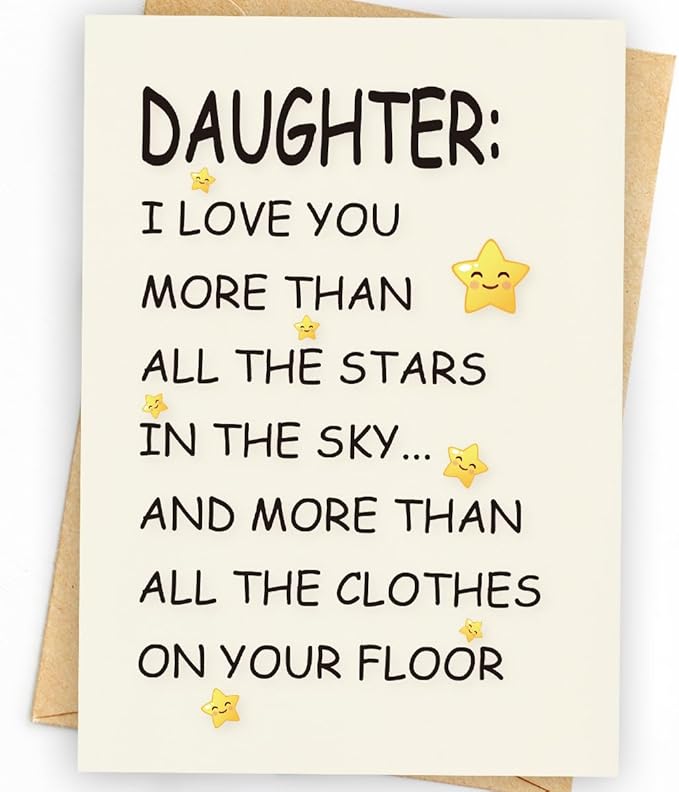 Birthday Card Daughter | Birthday Card for Daughter | Daughter Birthday Card | Daughter Birthday Card from Mom & Dad & Parents | Funny & Happy Birthday Card & Gifts for Adult Daughter