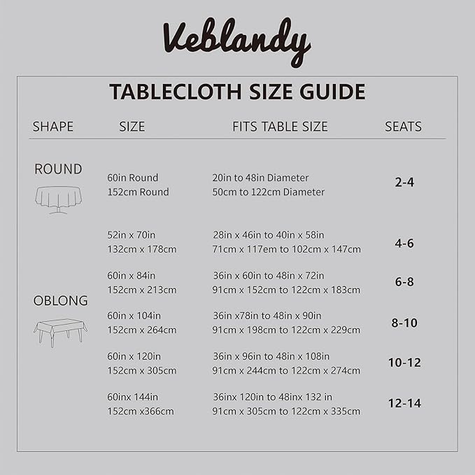 2 Pack Rectangle Tablecloth, 52x70 inch, Water Resistant Wrinkle Free Linen Textured Table Cloth Washable, Decorative Fabric Table Cover for Dining, Party and Camping, Mocha