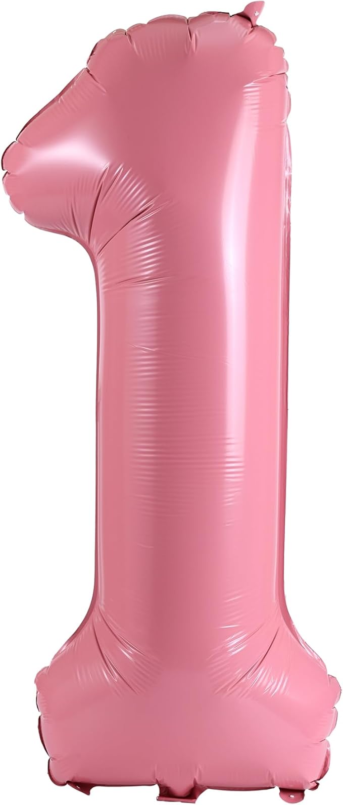 40 Inch Large Foil Helium Number Balloon Birthday Wedding Party 0-9 (Baby Pink, 1)