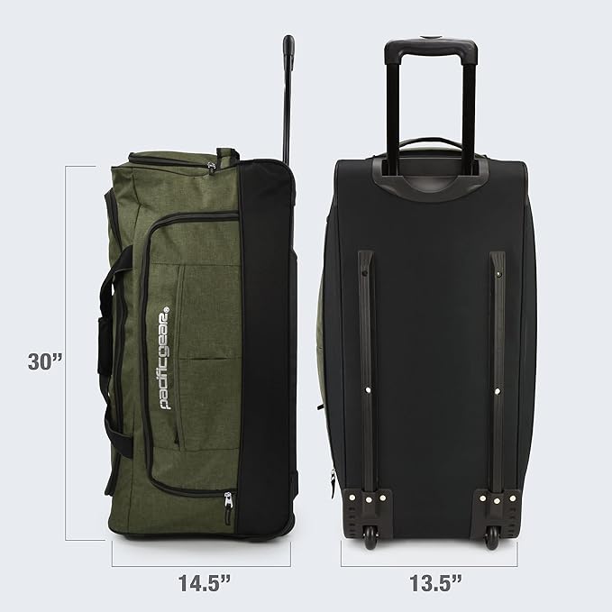 Pacific Gear Duffel Bag with Rolling Wheels
