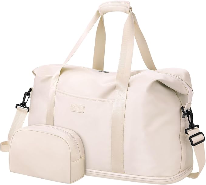 Expandable Travel Duffle Bags Weekender Overnight Bags for Women Men Hospital Bag for Women Labor Delivery with Toiletry Bag Waterproof