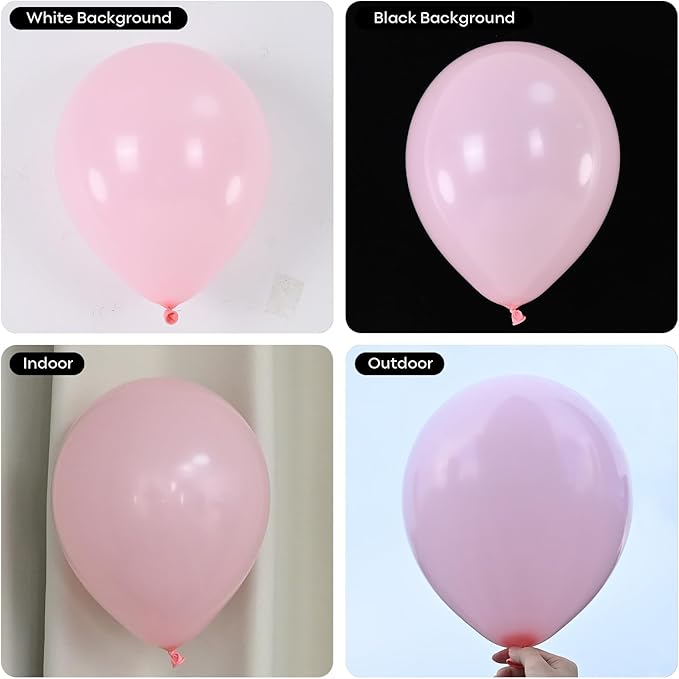 Light Pink Balloons Arch Baby Pale Pink Balloons Garland 103pcs Pastel Balloon Different Sizes Helium Latex Round Balloon Boho Girls Birthday Party Decoration Bridal Baby Shower Wedding