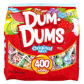 Dum Dums Original Mix 400 ct. Bag - All-Time Classic Flavors, Assorted Suckers in Bulk Candy Bag - Individually Wrapped Lollipops for Any Occasion