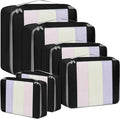 BAGAIL 6 Set/8 Set/10 Set Packing Cubes Various Sizes Packing Organizer for Travel Accessories Luggage Carry On Suitcase