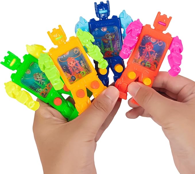 36Pcs Handheld Water Game Mixed Design,Colorful Water Ring Toss Handheld Toys,Party Favors,Pocket Games for Kids,Goodie Bags Stuffers, School Classroom Rewards，Birthday Return Gifts,Bulk Toys Prizes