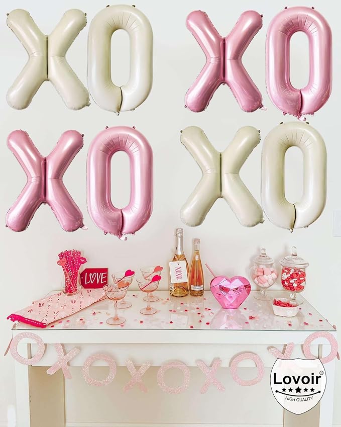Lovoir 40 Inch Pastel Pink Letter I Balloons, 1 Count, Unisex Adults, Boys, Girls, Alphabet, Letter, Self Sealing, Thickened Grade A Quality Foil Material, Perfect for Birthday Celebration