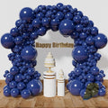 KAWKALSH Navy Blue Balloon Arch Kit 111Pcs 18 12 5 Inch Latex Party Balloons Garland for Birthday Baby Shower Wedding Engagement Anniversary Christmas Party Decorations