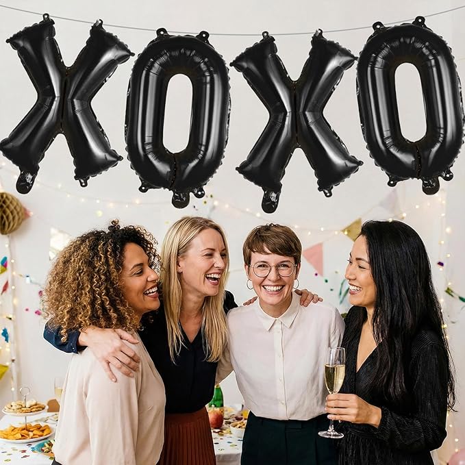 Black Letter Y Balloons, 40 Inch Large Foil Letter Balloons, Custom Phrase Balloon for Birthday Party Wedding Anniversary Decoration (Black Y)