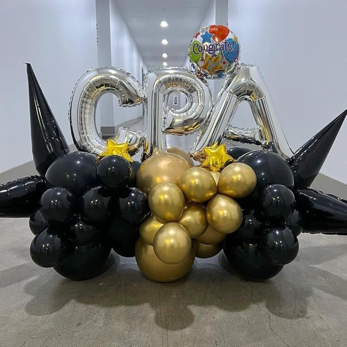 Silver Letter F Balloons 40 inch Large Alphabet F Balloons Silver Helium Foil Letter Balloon Banner for Birthday Party Anniversary Wedding Decoration