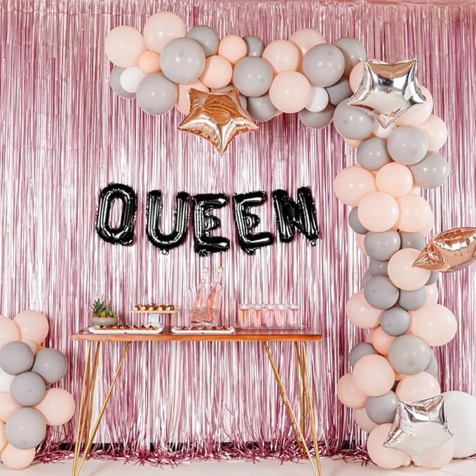 Restaurantware-Balloonify 16 Inch Letter Balloon, 1 Alphabet Party Balloon - Letter Q, Self-Sealing, Black Foil Mylar Finish, Hanging Loop, Decoration For Birthday, Wedding, Or Graduation