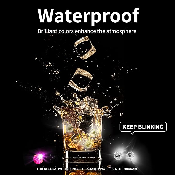 Aogist 100pcs Mutilcolor Balloon Lights, Long Standby Time Waterproof Mini Ball Light, Round LED Flash Lamp for Paper Lantern Balloon Party,Wedding,Birthday,Festival,New Year and Christmas Decorative